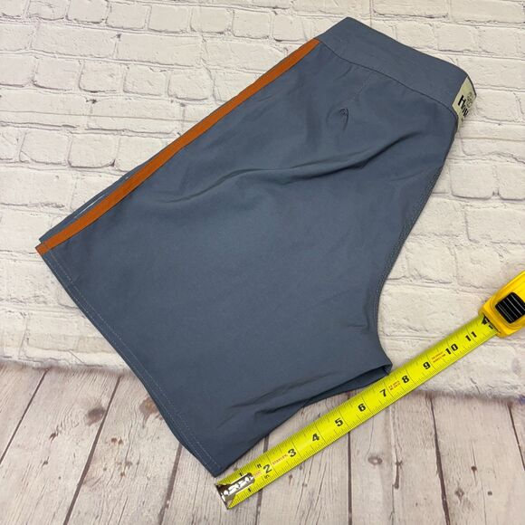 Howler Brothers Men Swimwear Swim Trunks Board Shorts Size 32 Gray D004 -9 - Picture 6 of 16